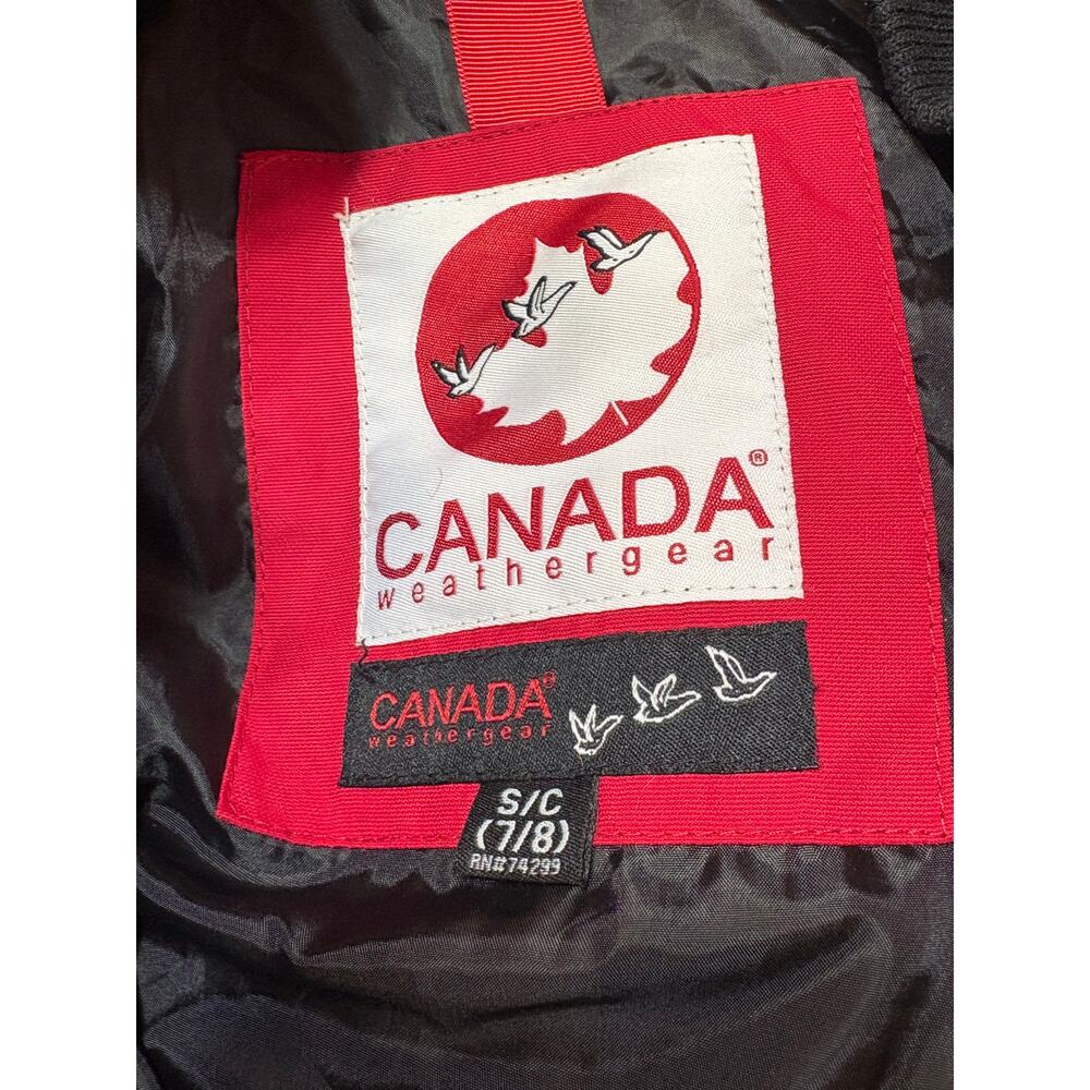Canada Weather Gear Womens Black Long Parka Fur Trim Size S - Picture 7 of 14